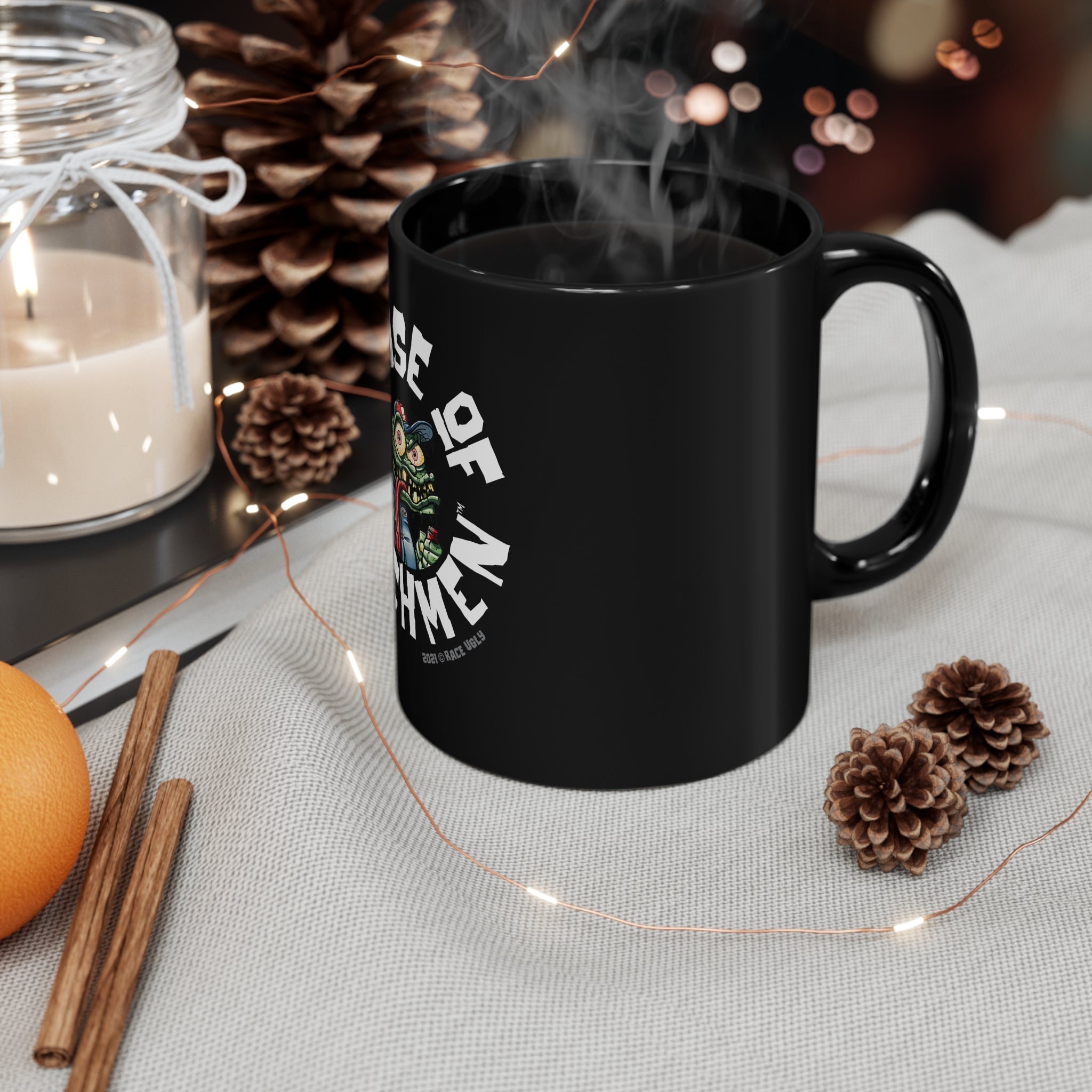 11oz Black Mug "HOH ROB" - 25