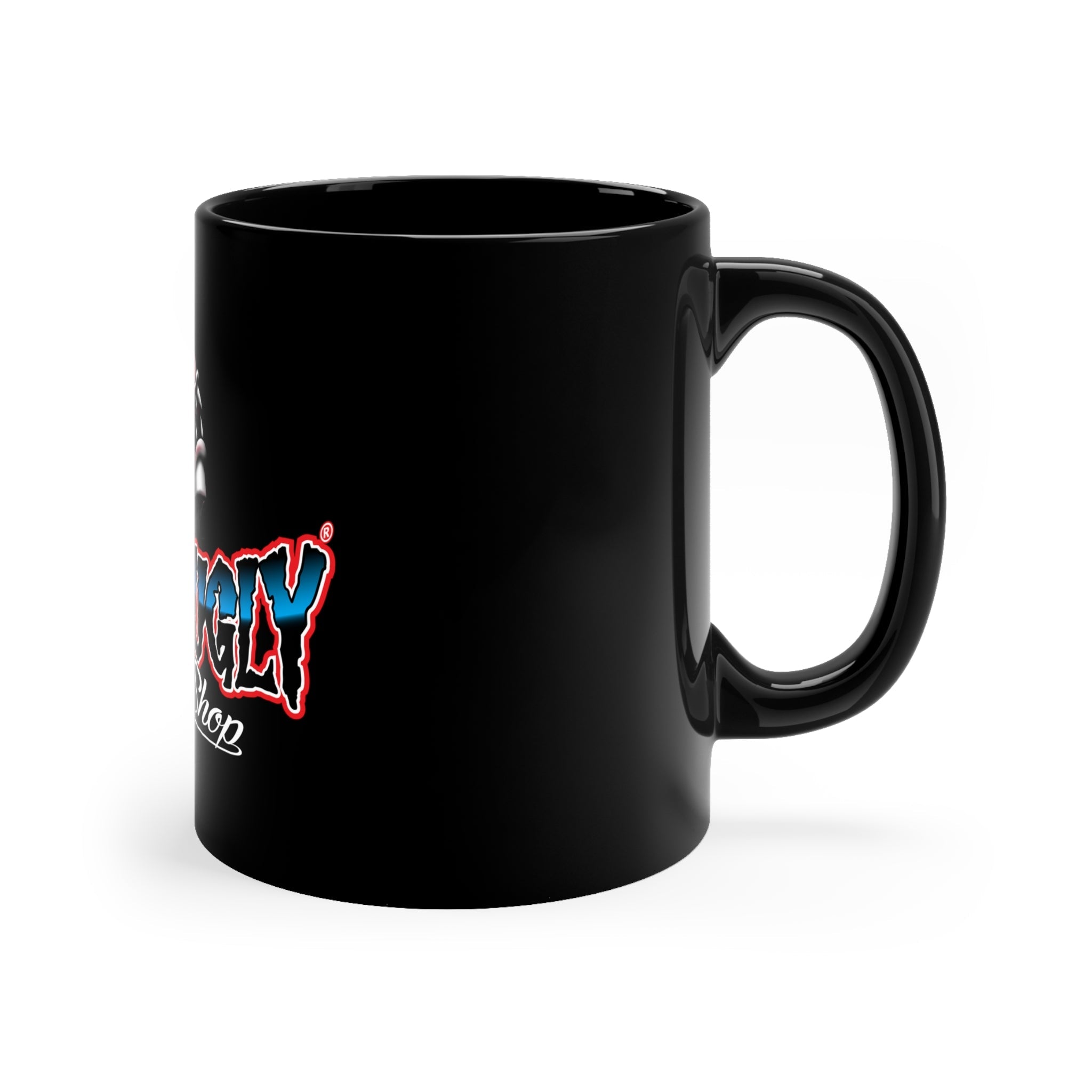 11oz Black Mug "RU PISTON" - 17