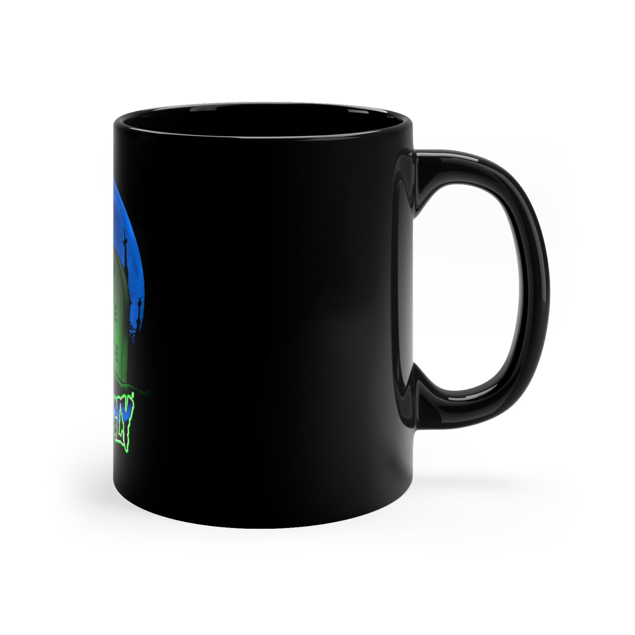 11oz Black Mug "RU TOMBSTONE" - 13