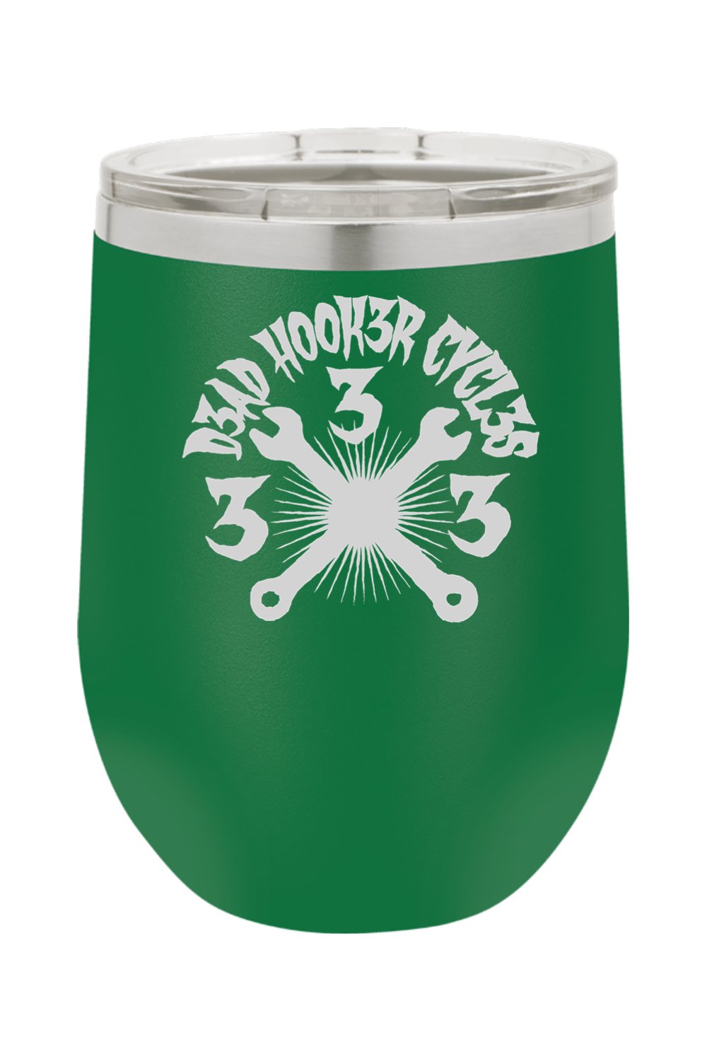 12oz Insulated Wine Tumbler "DHC 333" Engraved