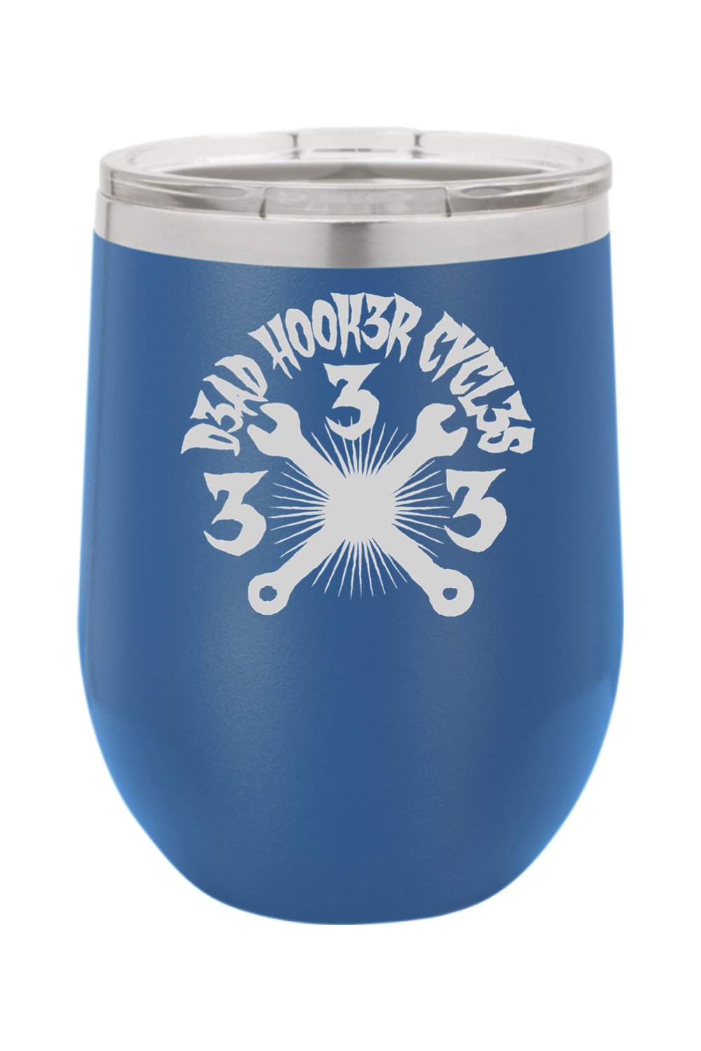 12oz Insulated Wine Tumbler "DHC 333" Engraved