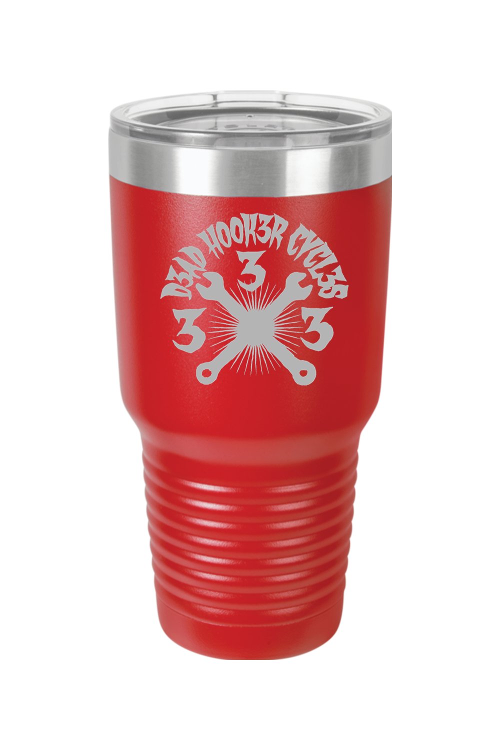 30oz Stainless Steel Tumbler "DHC 333" Engraved