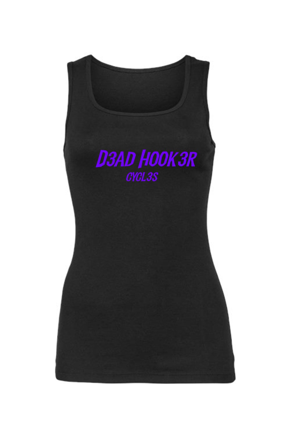 Bella + Canvas Women's Micro Rib Tank "DHC PURPLE"