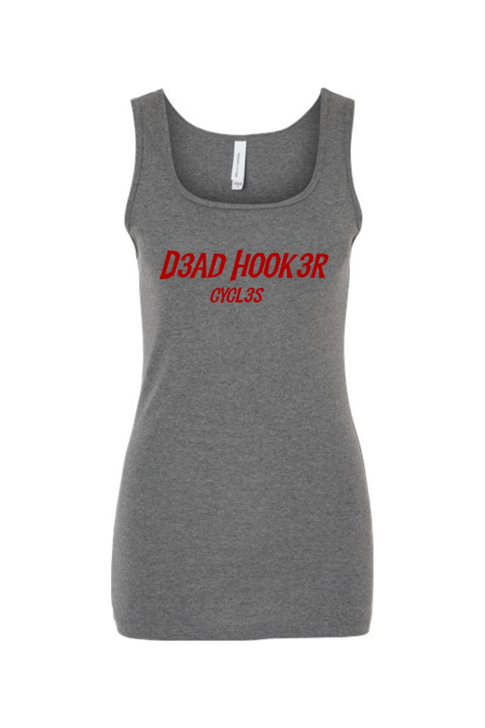 Bella + Canvas Women's Micro Rib Tank "DHC RED"