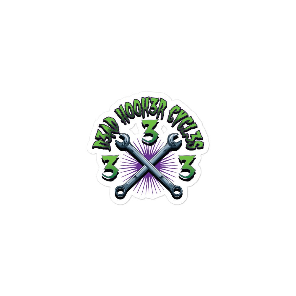 Bubble-free stickers "DHC GREEN"