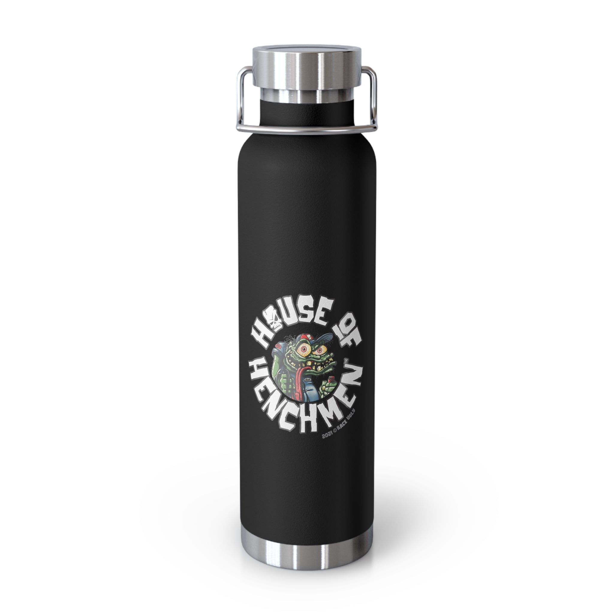 Copper Vacuum Insulated Bottle, 22oz "HOH ROB" - 29