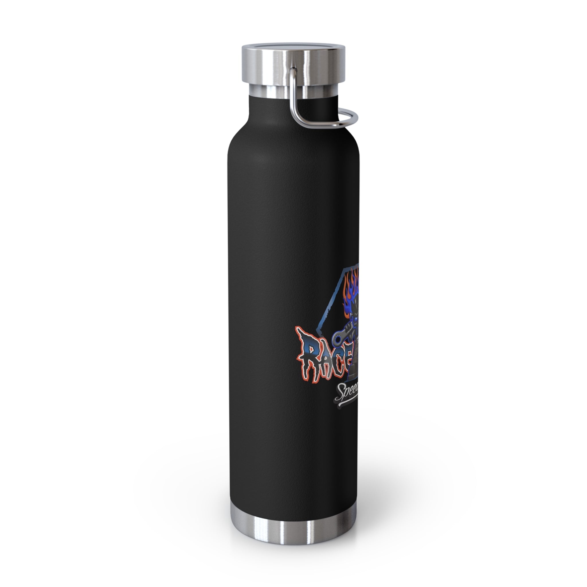 Copper Vacuum Insulated Bottle, 22oz "RU LOGO" - 13