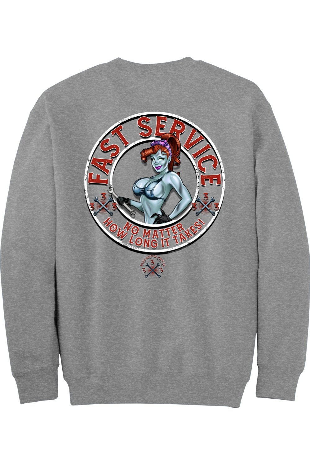 Gildan - DryBlend Crewneck Sweatshirt "DHC FAST SERVICE"
