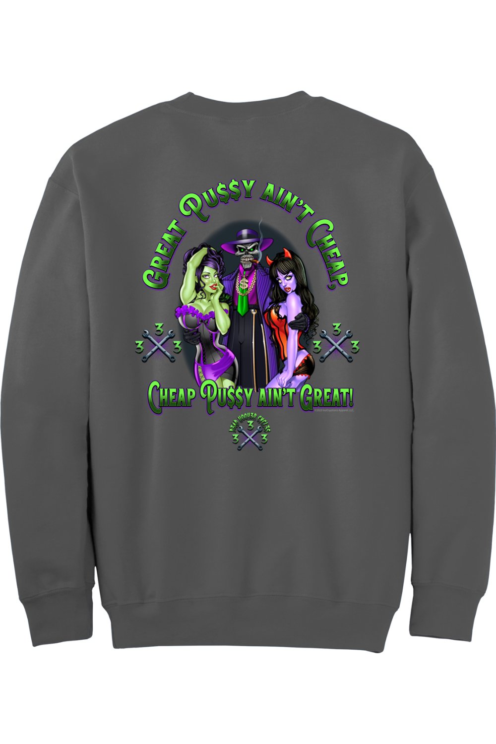Gildan - DryBlend Crewneck Sweatshirt "DHC PU$$Y"