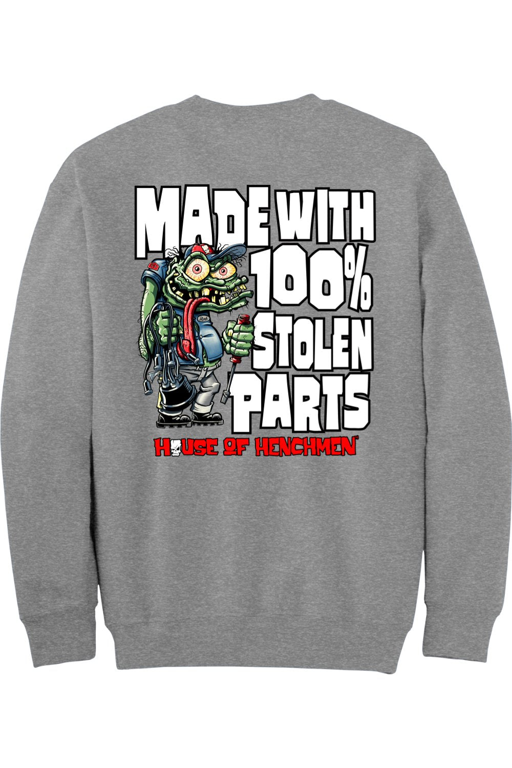 Gildan - DryBlend Crewneck Sweatshirt "HOH STOLEN PARTS"