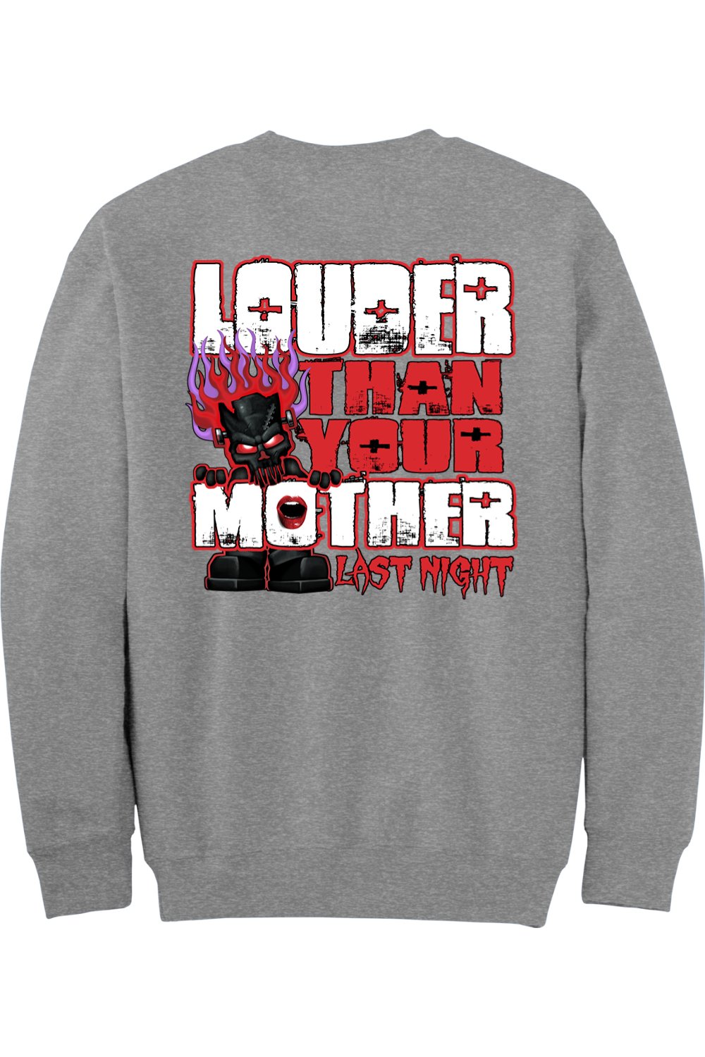 Gildan - DryBlend Crewneck Sweatshirt "RU LOUDER"