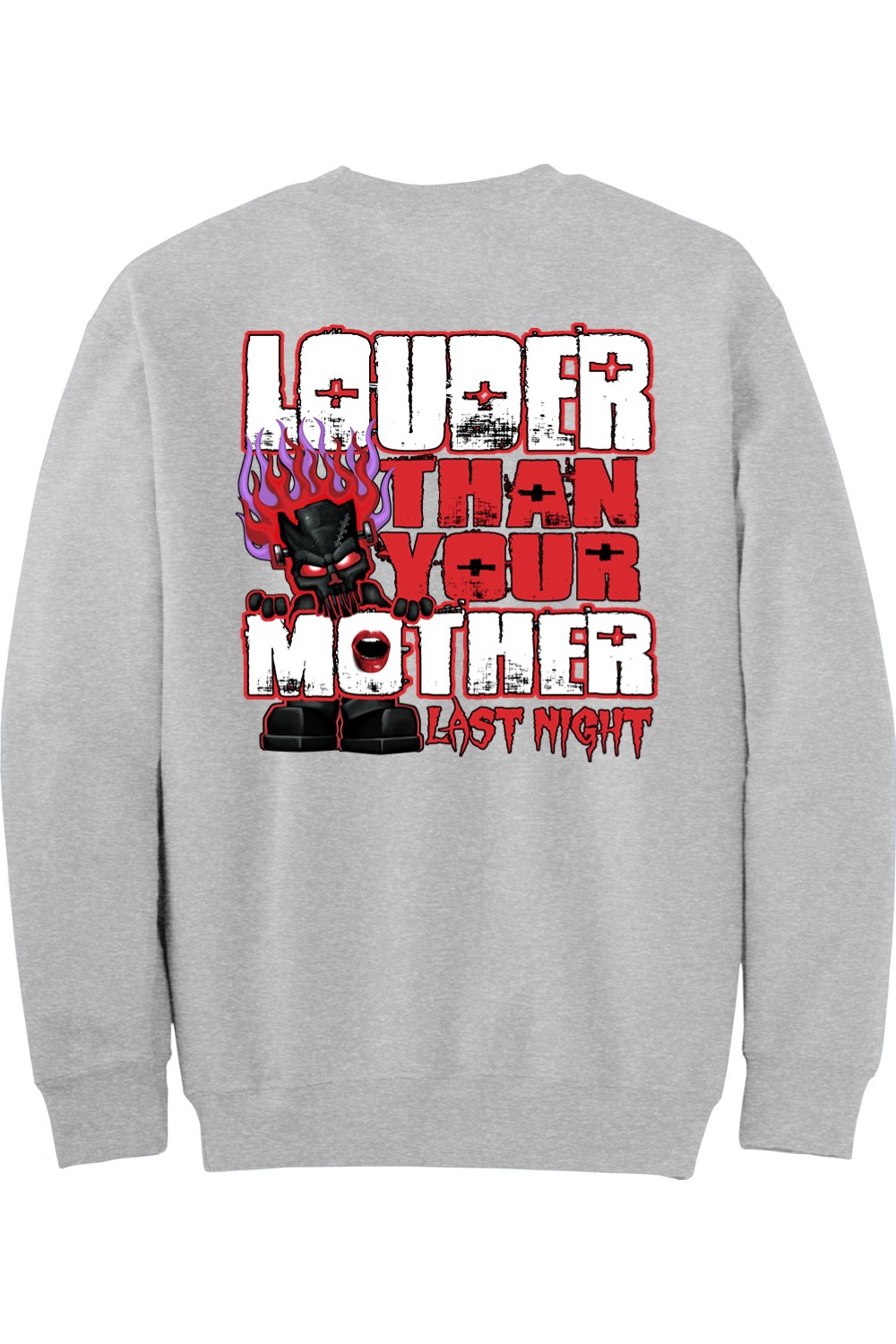 Gildan - DryBlend Crewneck Sweatshirt "RU LOUDER"