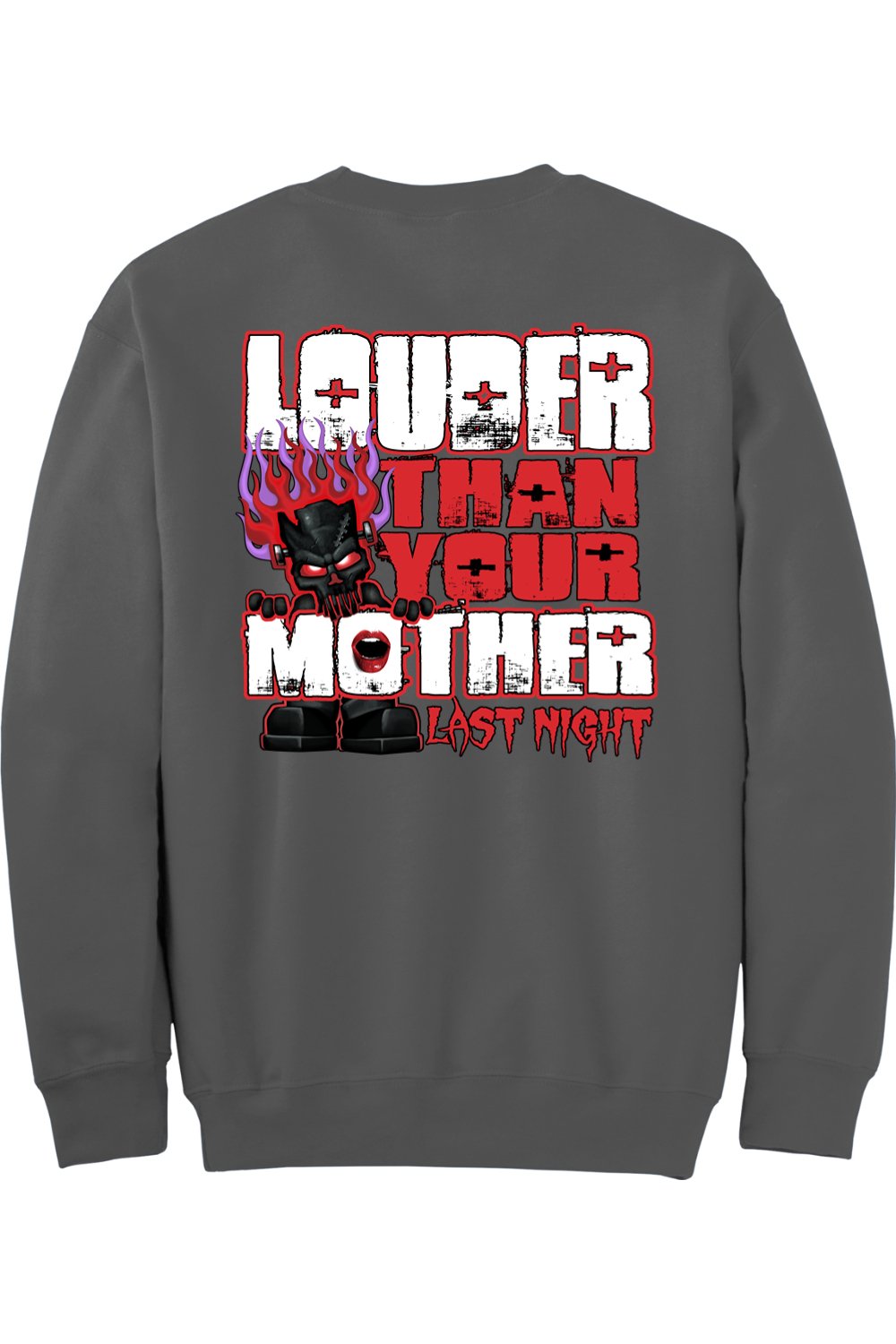 Gildan - DryBlend Crewneck Sweatshirt "RU LOUDER"