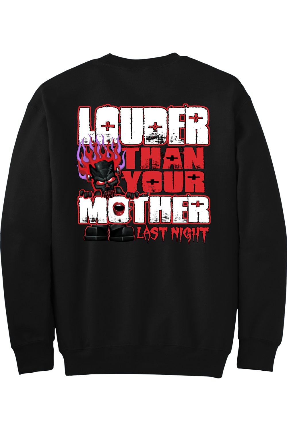 Gildan - DryBlend Crewneck Sweatshirt "RU LOUDER"