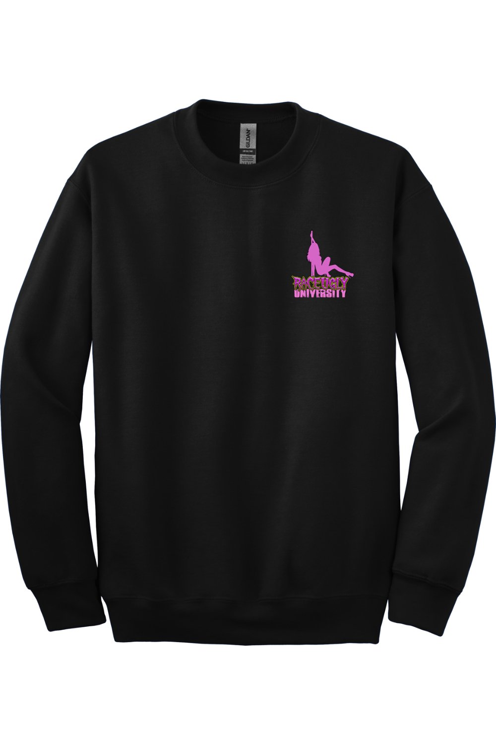 Gildan - DryBlend Crewneck Sweatshirt "RU STRIPPER"