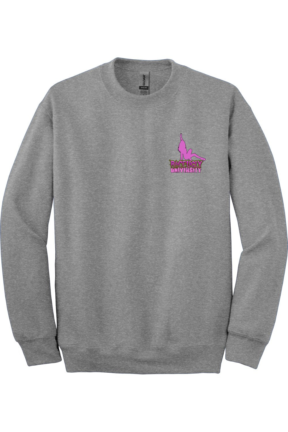 Gildan - DryBlend Crewneck Sweatshirt "RU STRIPPER"