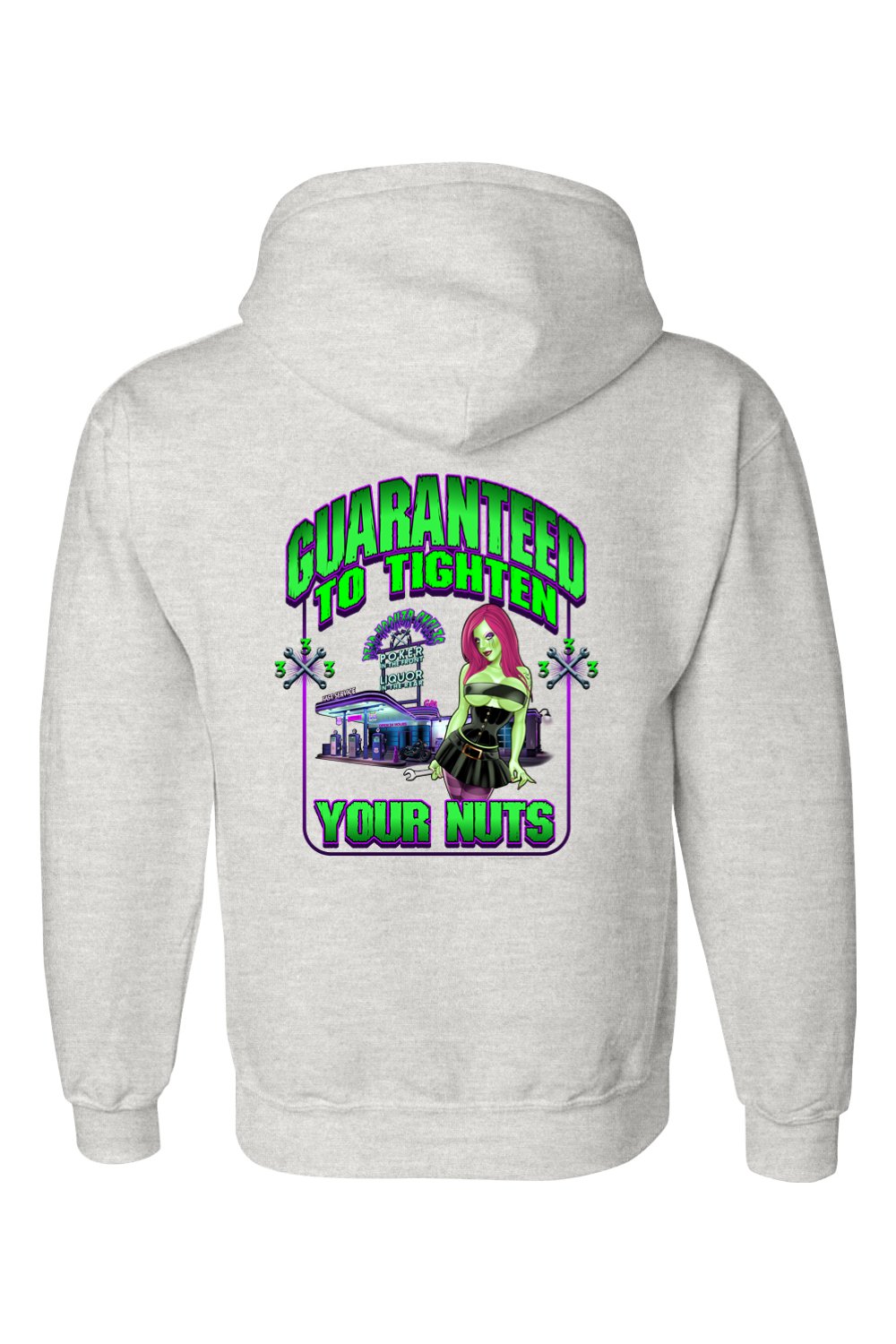 Gildan DryBlend Hooded Sweatshirt "DHC GARAGE"