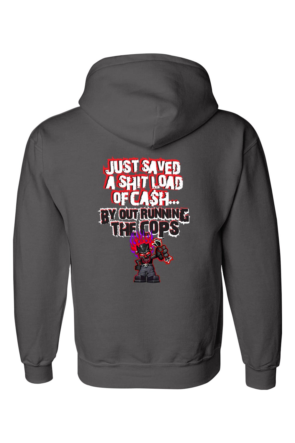 Gildan DryBlend Hooded Sweatshirt "RU CA$H"
