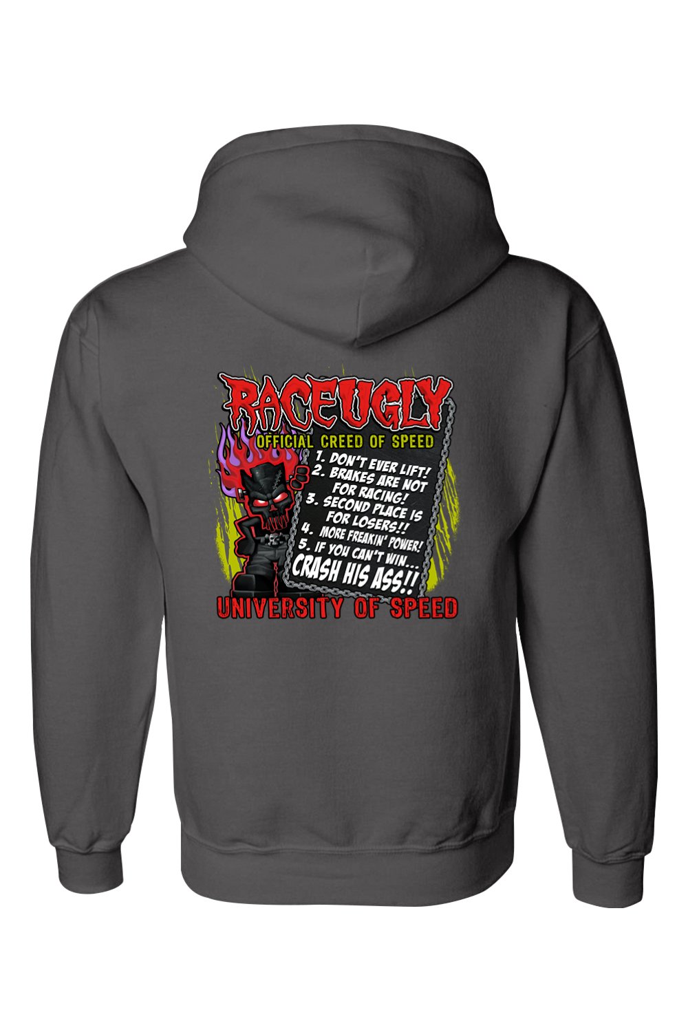 Gildan DryBlend Hooded Sweatshirt "RU CREED"