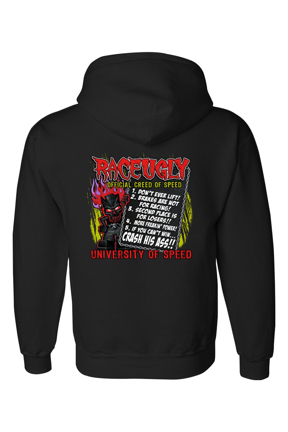 Gildan DryBlend Hooded Sweatshirt "RU CREED"