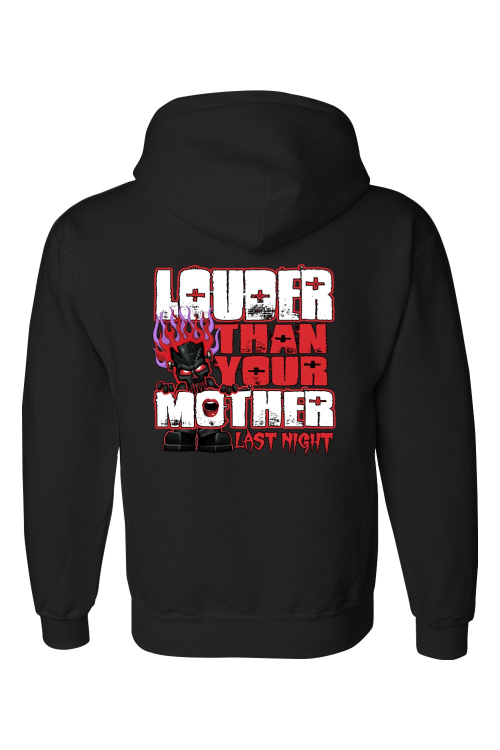 Gildan DryBlend Hooded Sweatshirt "RU LOUDER"