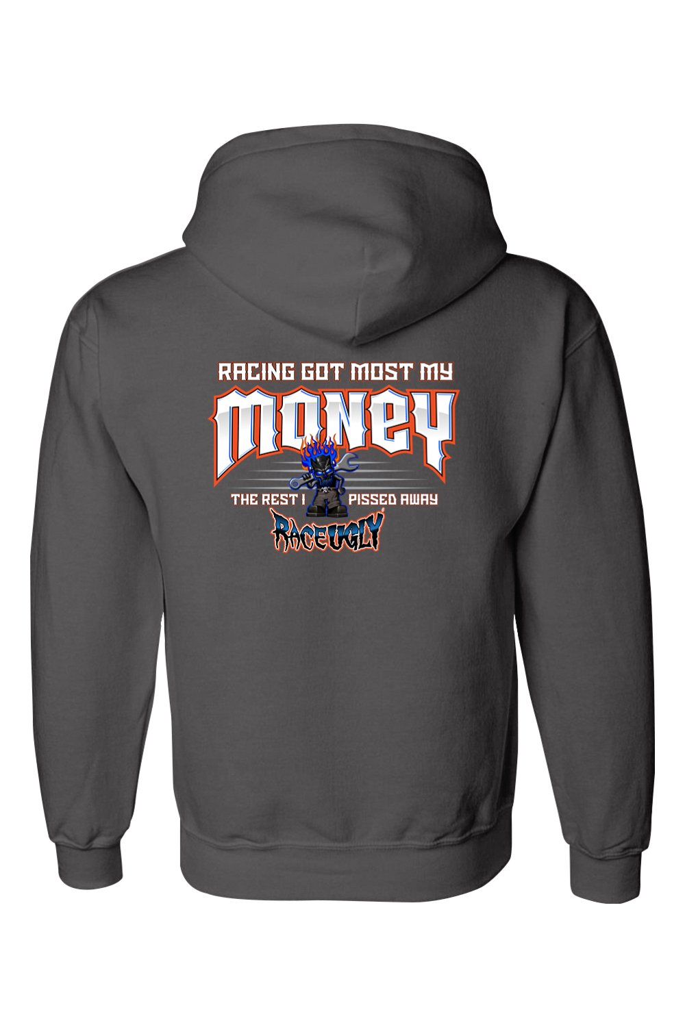 Gildan DryBlend Hooded Sweatshirt "RU MONEY"