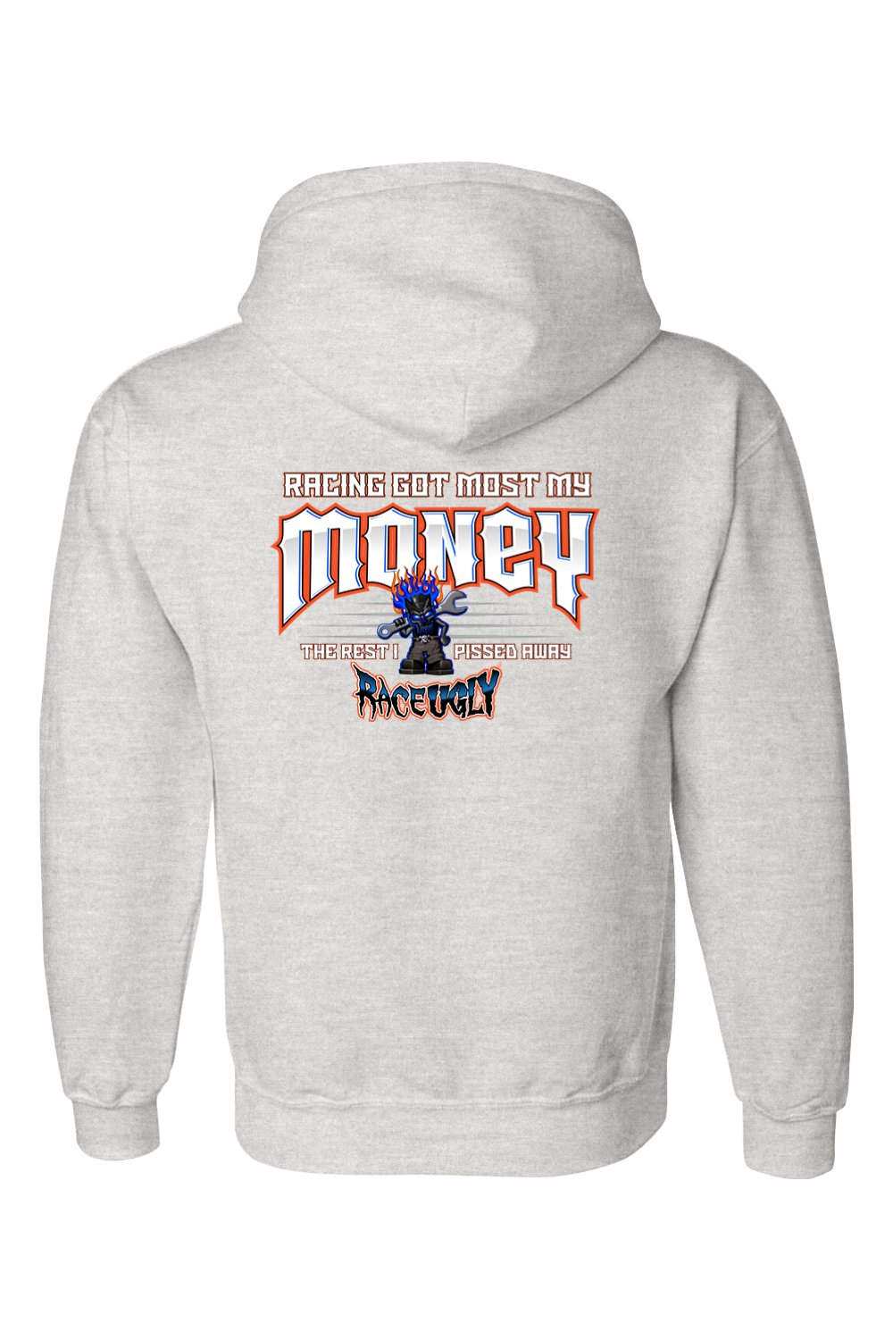 Gildan DryBlend Hooded Sweatshirt "RU MONEY"