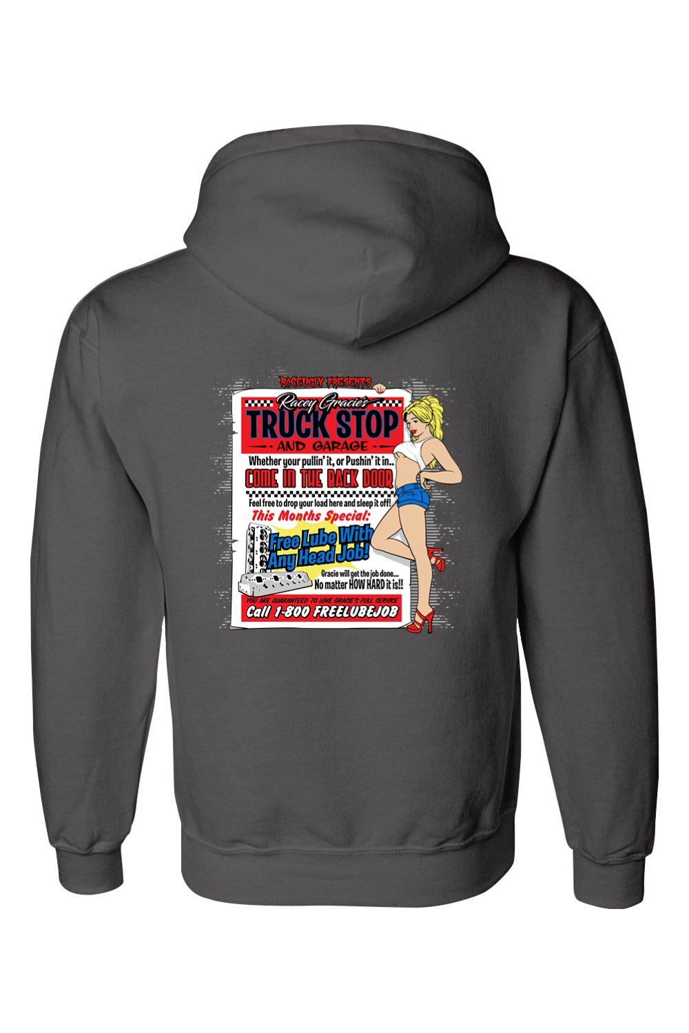 Gildan DryBlend Hooded Sweatshirt "RU POSTER"