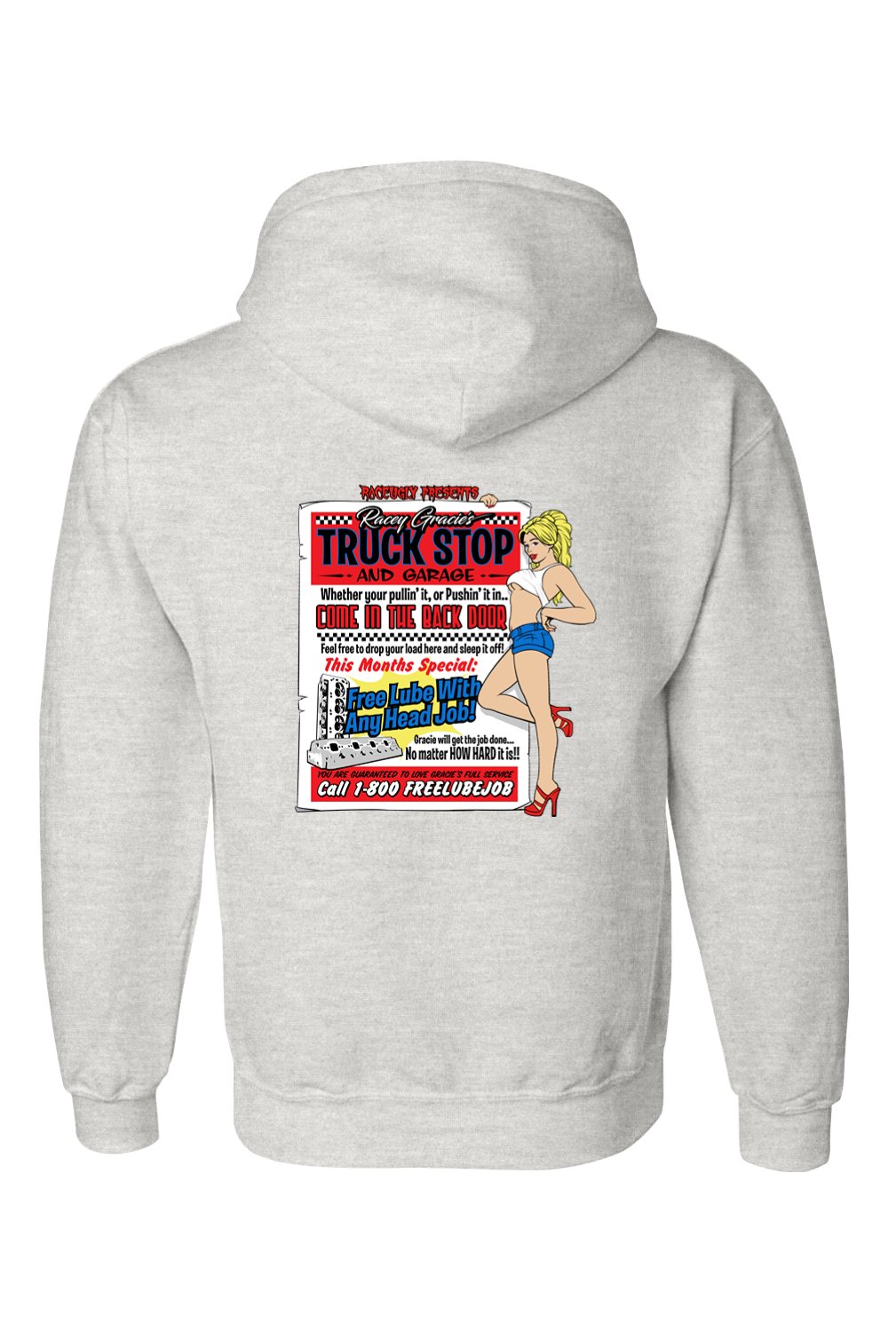 Gildan DryBlend Hooded Sweatshirt "RU POSTER"
