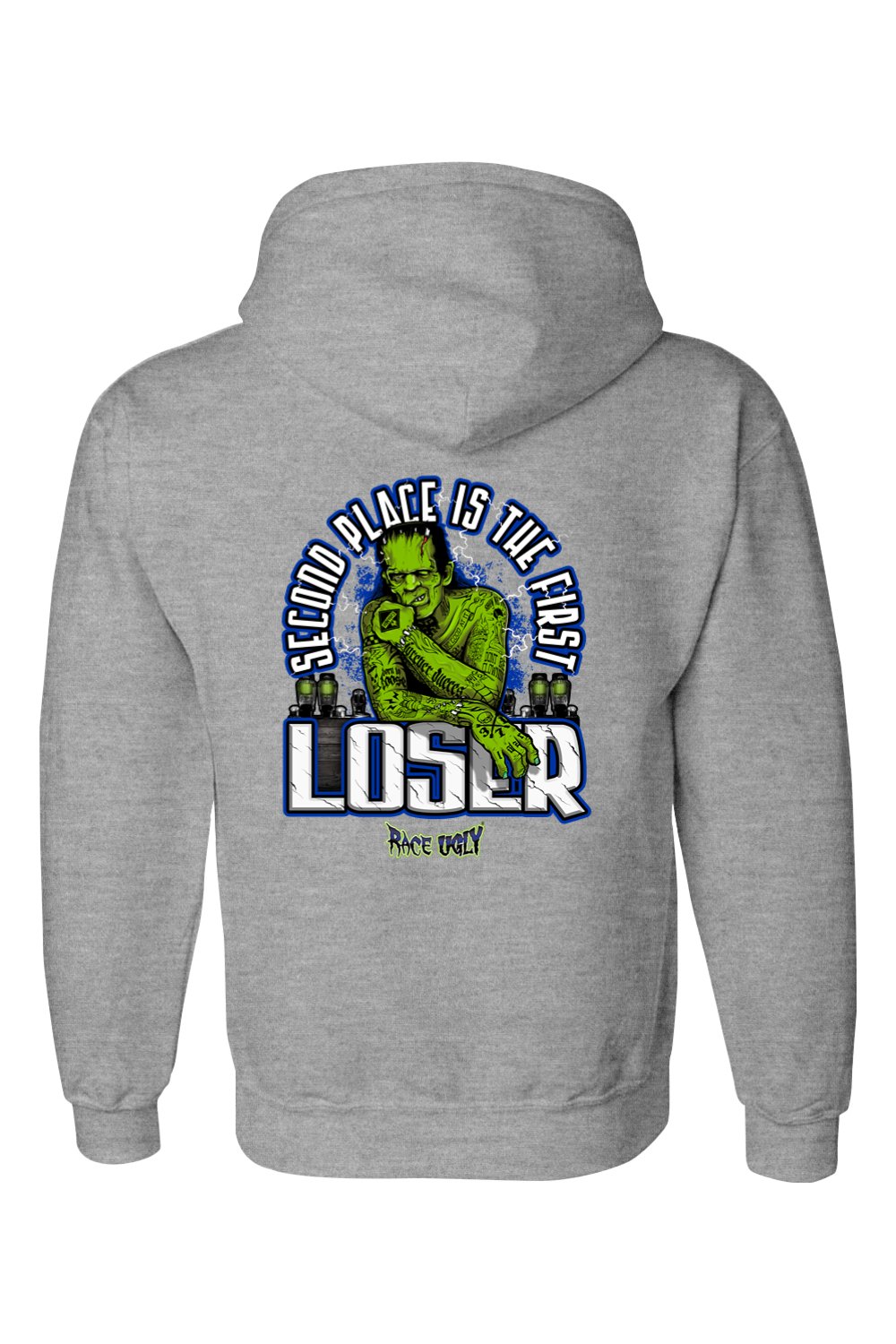 Gildan DryBlend Hooded Sweatshirt "RU SECOND PLACE"