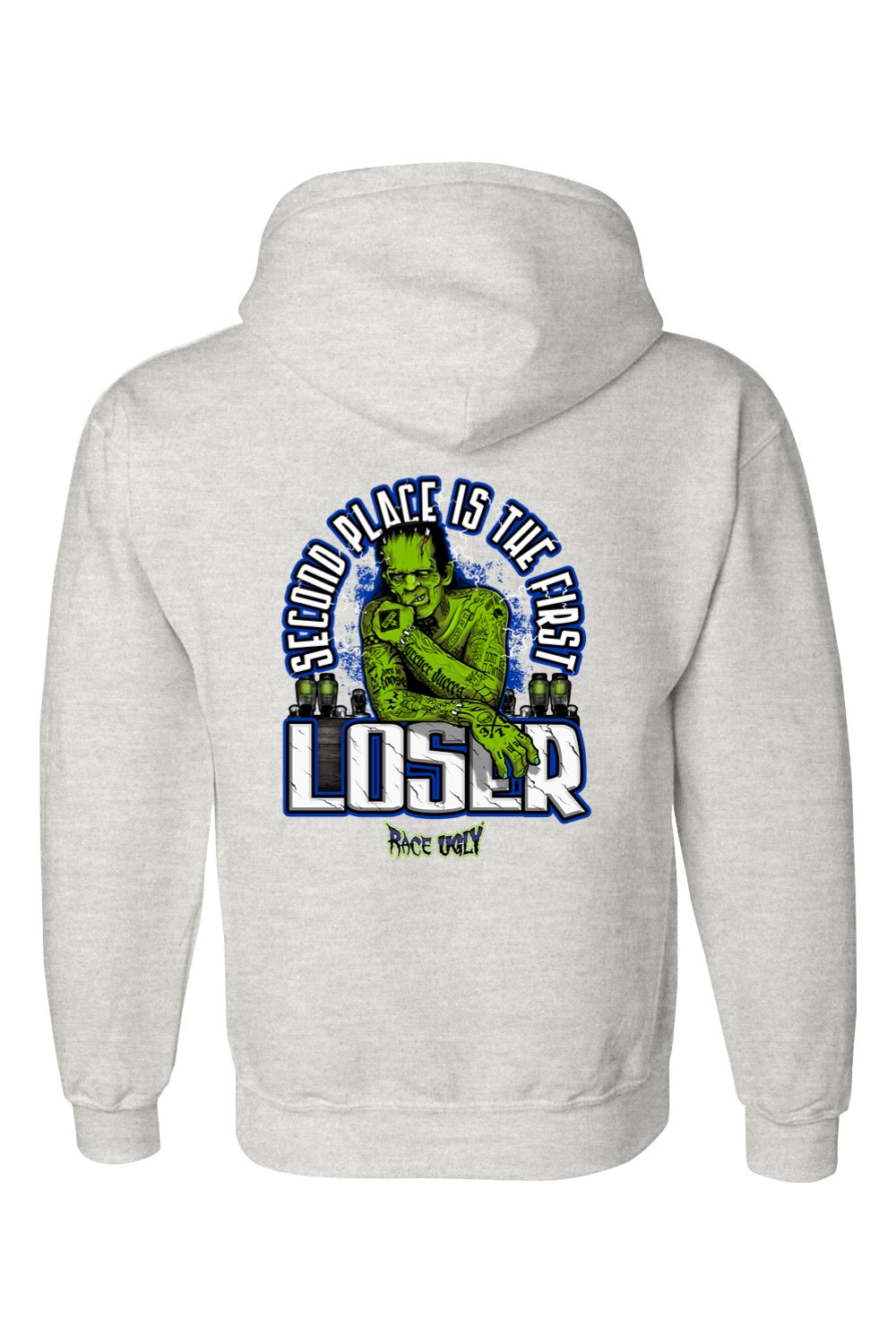 Gildan DryBlend Hooded Sweatshirt "RU SECOND PLACE"