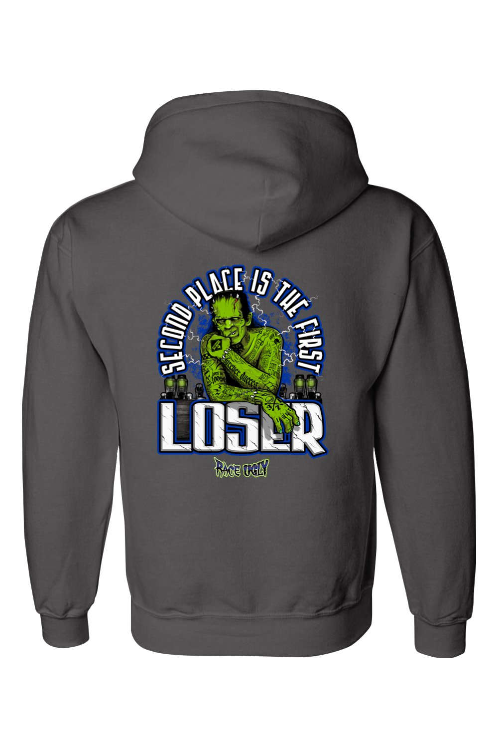 Gildan DryBlend Hooded Sweatshirt "RU SECOND PLACE"