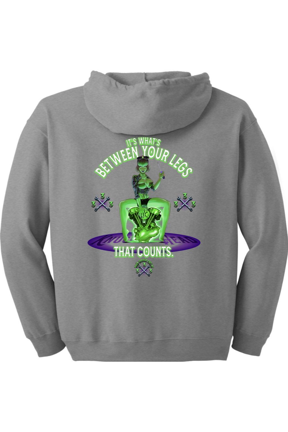 Gildan Heavy Blend Full-Zip Hooded Sweatshirt "DHC BETWEEN"