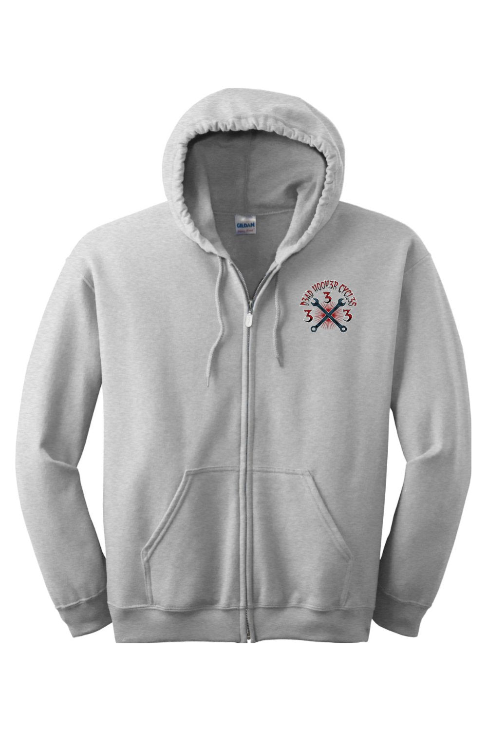 Gildan Heavy Blend Full-Zip Hooded Sweatshirt "DHC FAST SERVICE"