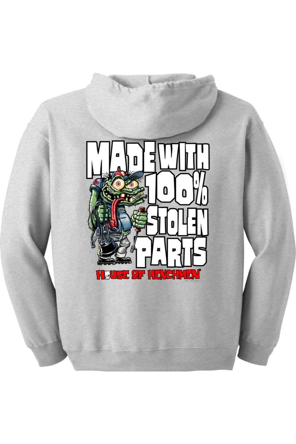 Gildan Heavy Blend Full-Zip Hooded Sweatshirt "HOH STOLEN PARTS"