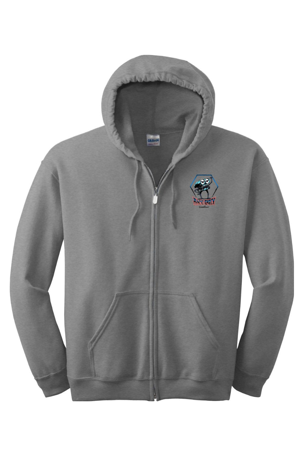 Gildan Heavy Blend Full-Zip Hooded Sweatshirt "RU BLOW ME"