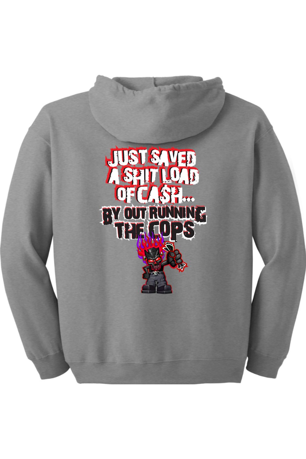 Gildan Heavy Blend Full-Zip Hooded Sweatshirt "RU CA$H"