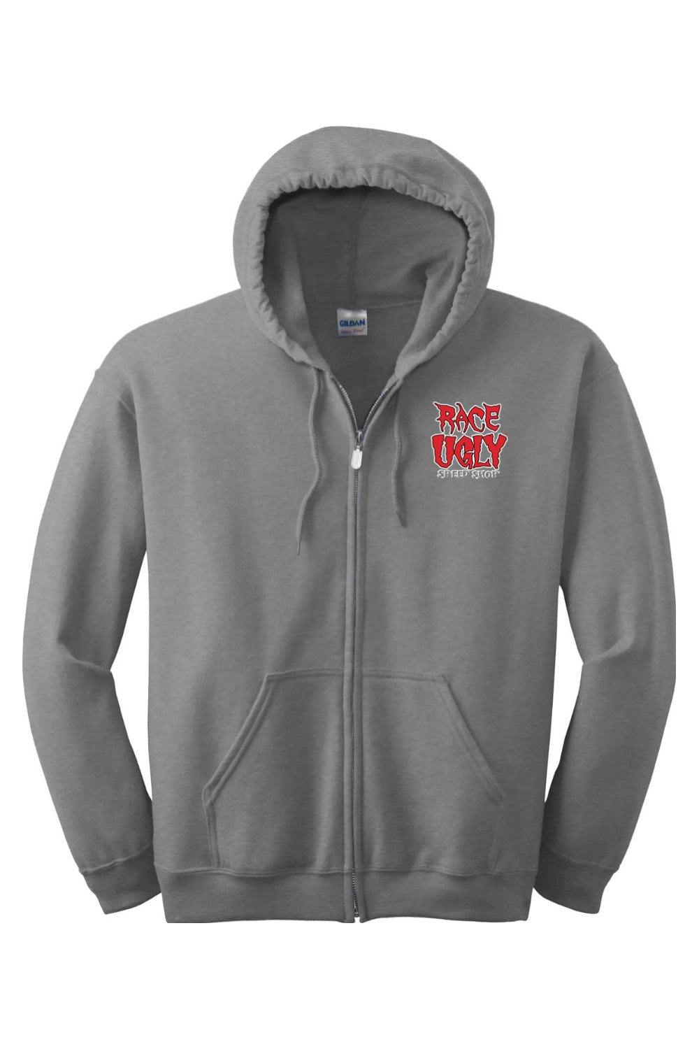 Gildan Heavy Blend Full-Zip Hooded Sweatshirt "RU CREED"