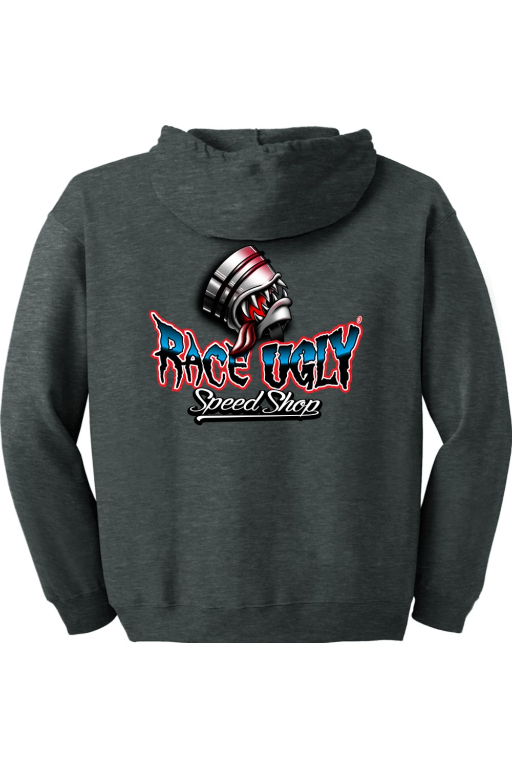 Gildan Heavy Blend Full-Zip Hooded Sweatshirt "RU PISTON"