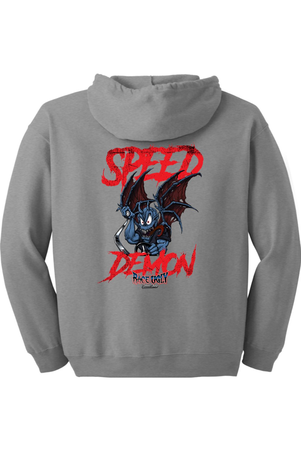 Gildan Heavy Blend Full-Zip Hooded Sweatshirt "RU SPEED DEMON"