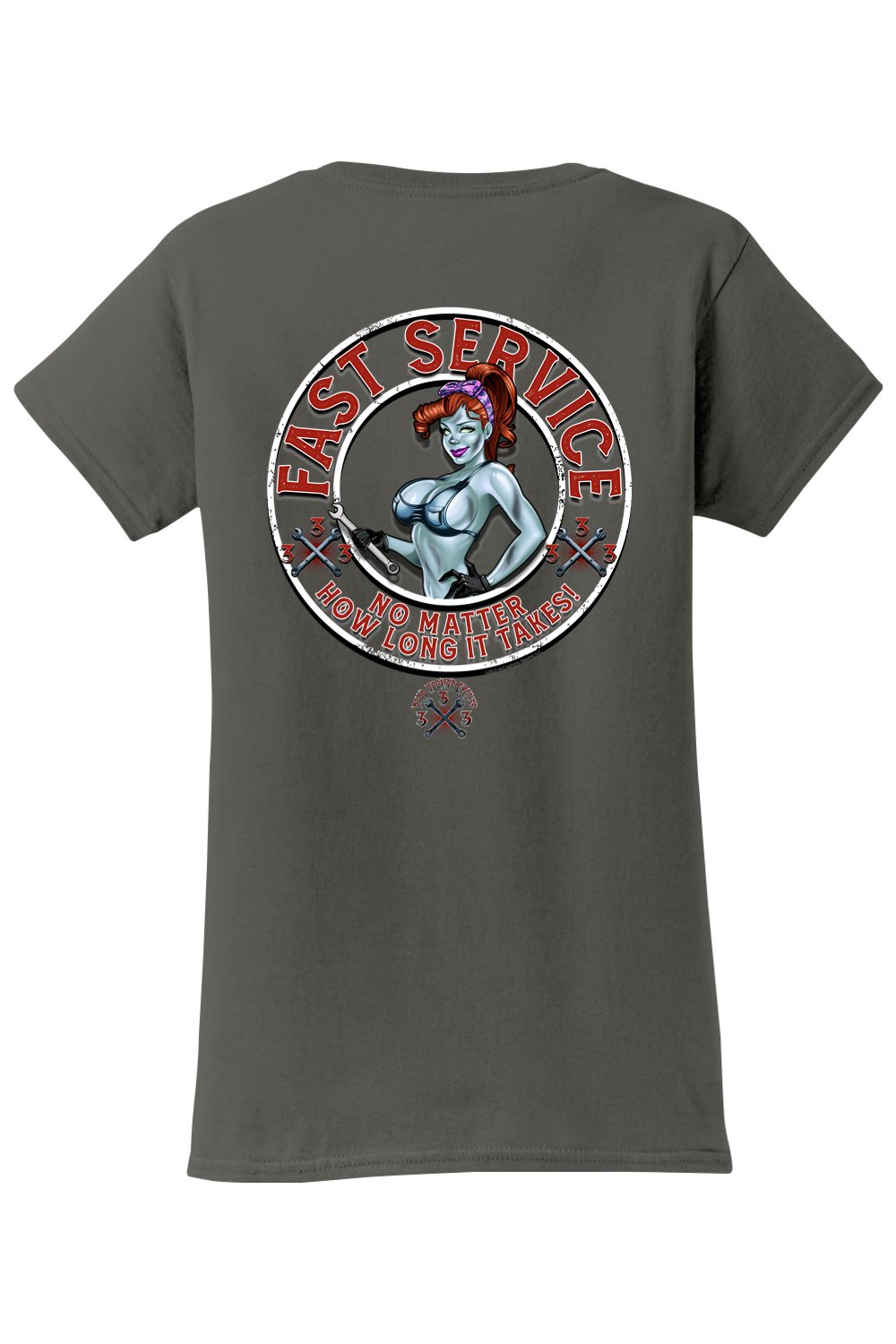 Gildan Softstyle Ladies' T-Shirt "DHC FAST SERVICE"