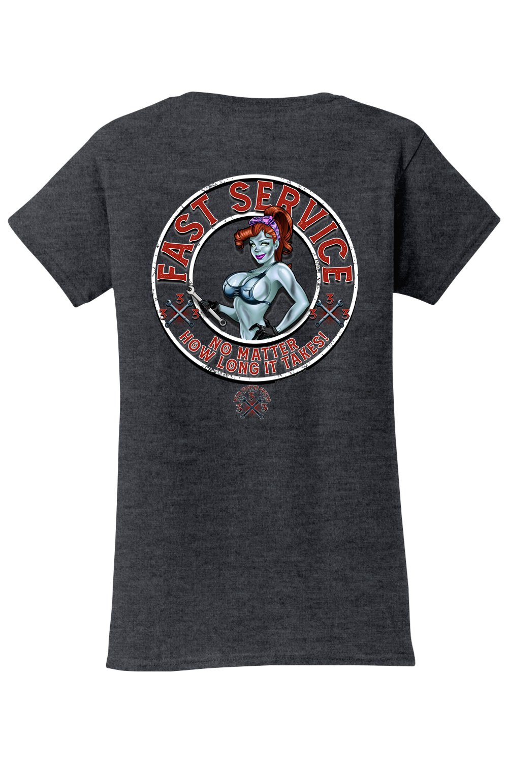 Gildan Softstyle Ladies' T-Shirt "DHC FAST SERVICE"