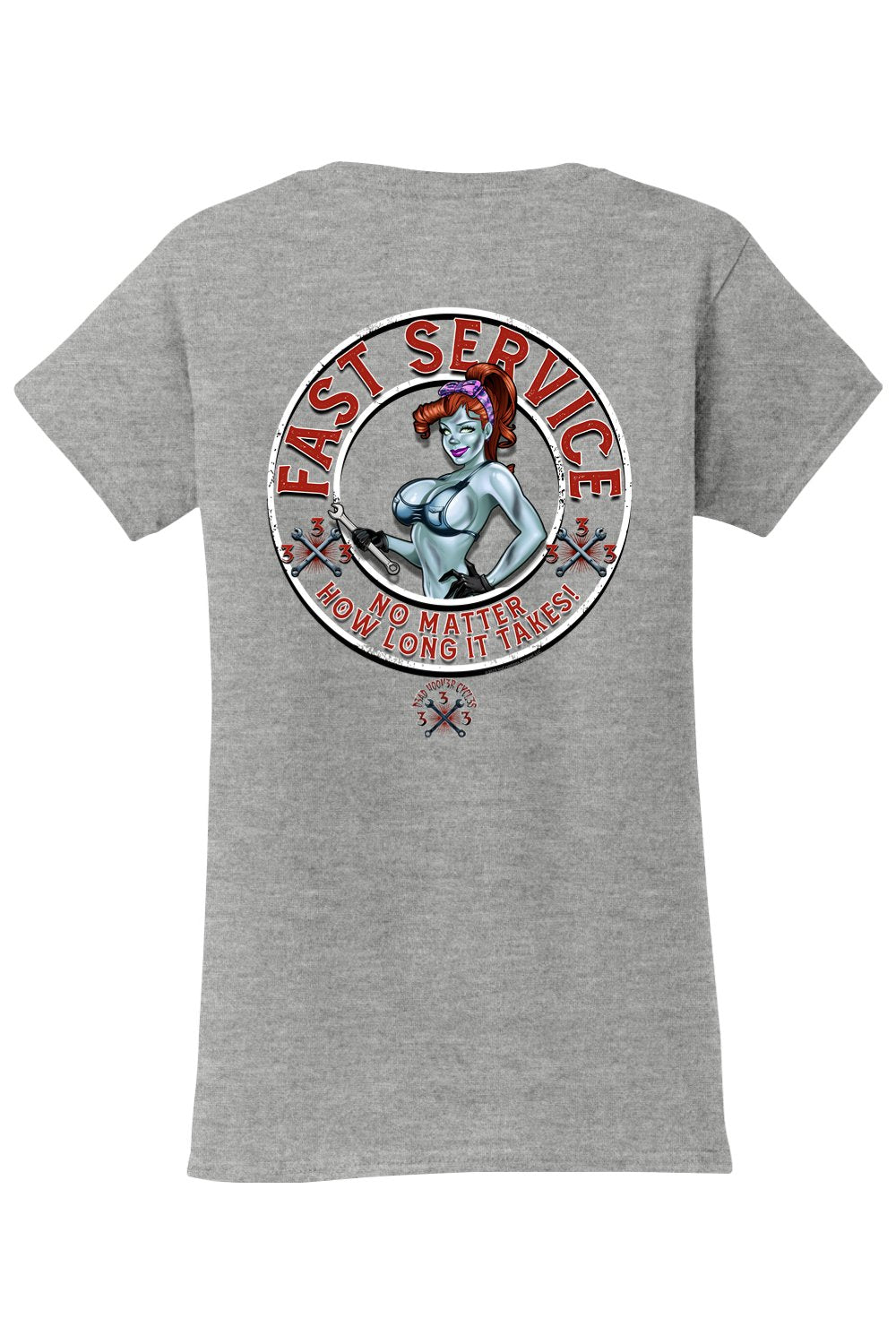 Gildan Softstyle Ladies' T-Shirt "DHC FAST SERVICE"