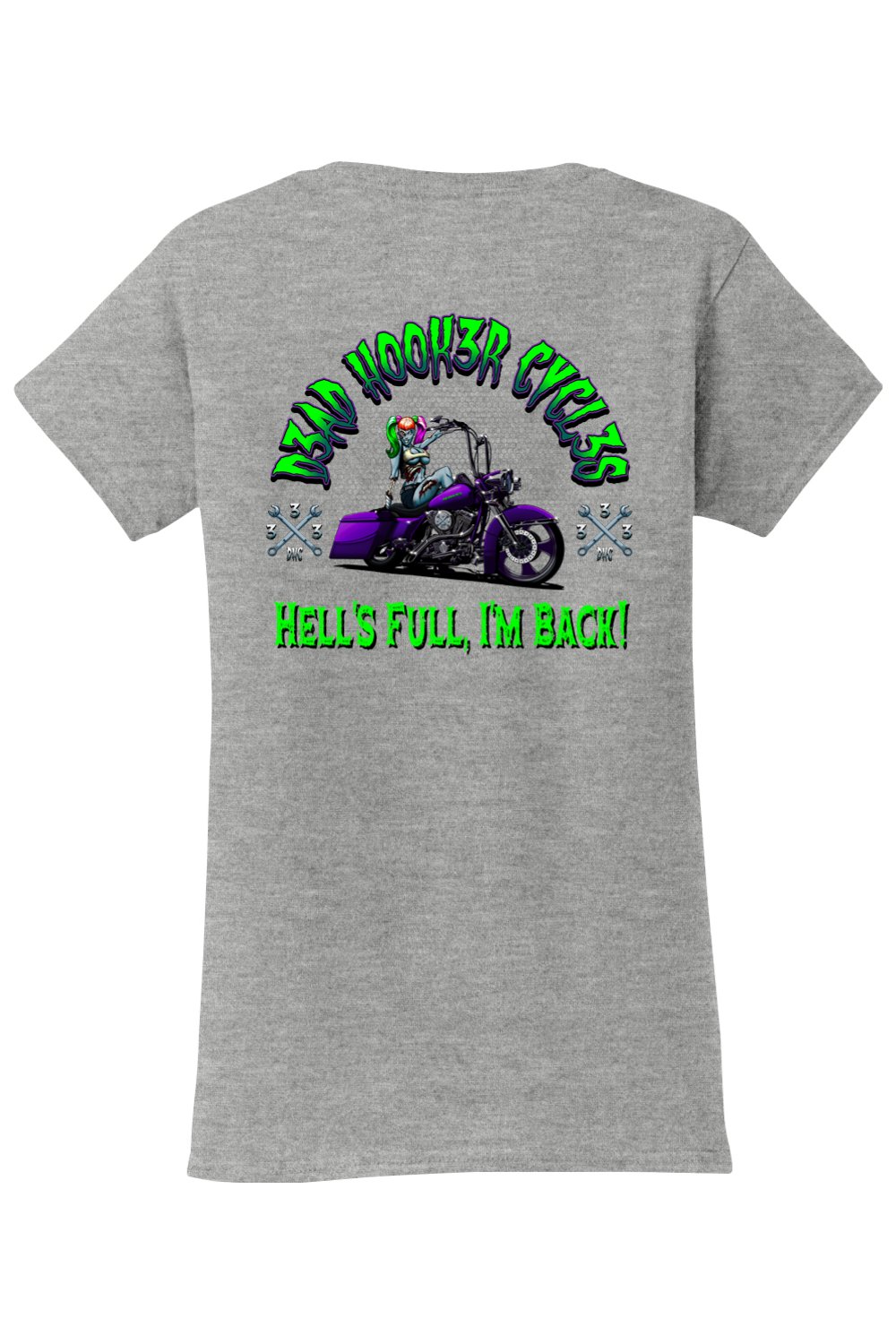 Gildan Softstyle Ladies' T-Shirt "DHC HELL'S FULL"
