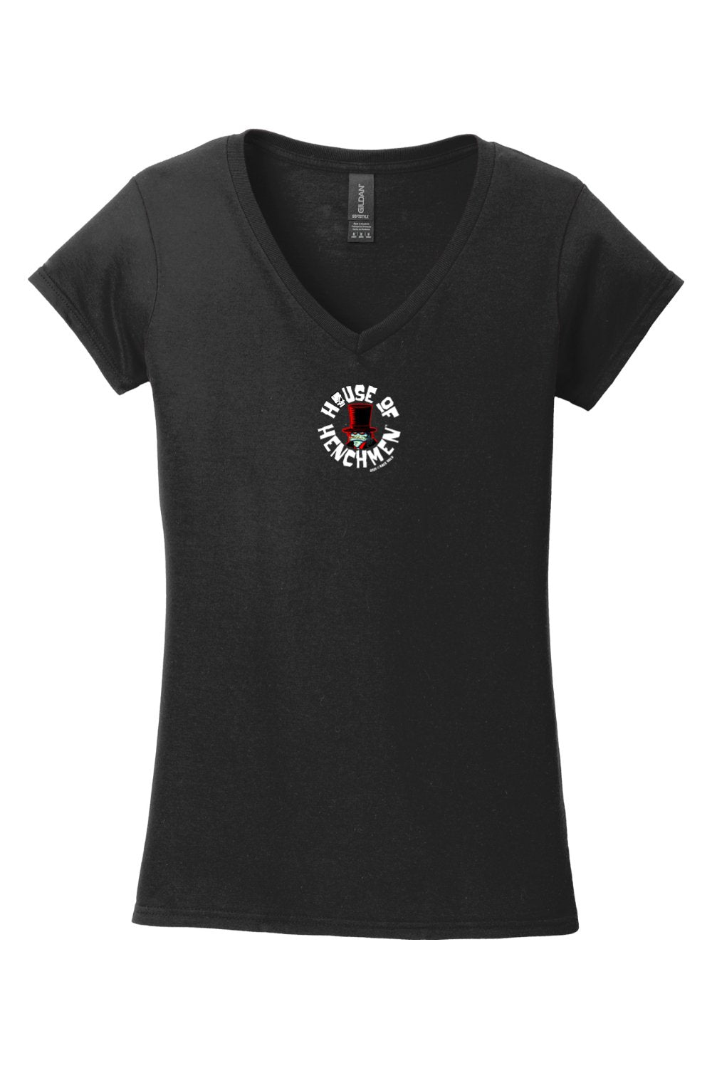 Gildan Softstyle Ladies V-Neck T-Shirt "HOH TERRIBLE IDEA"