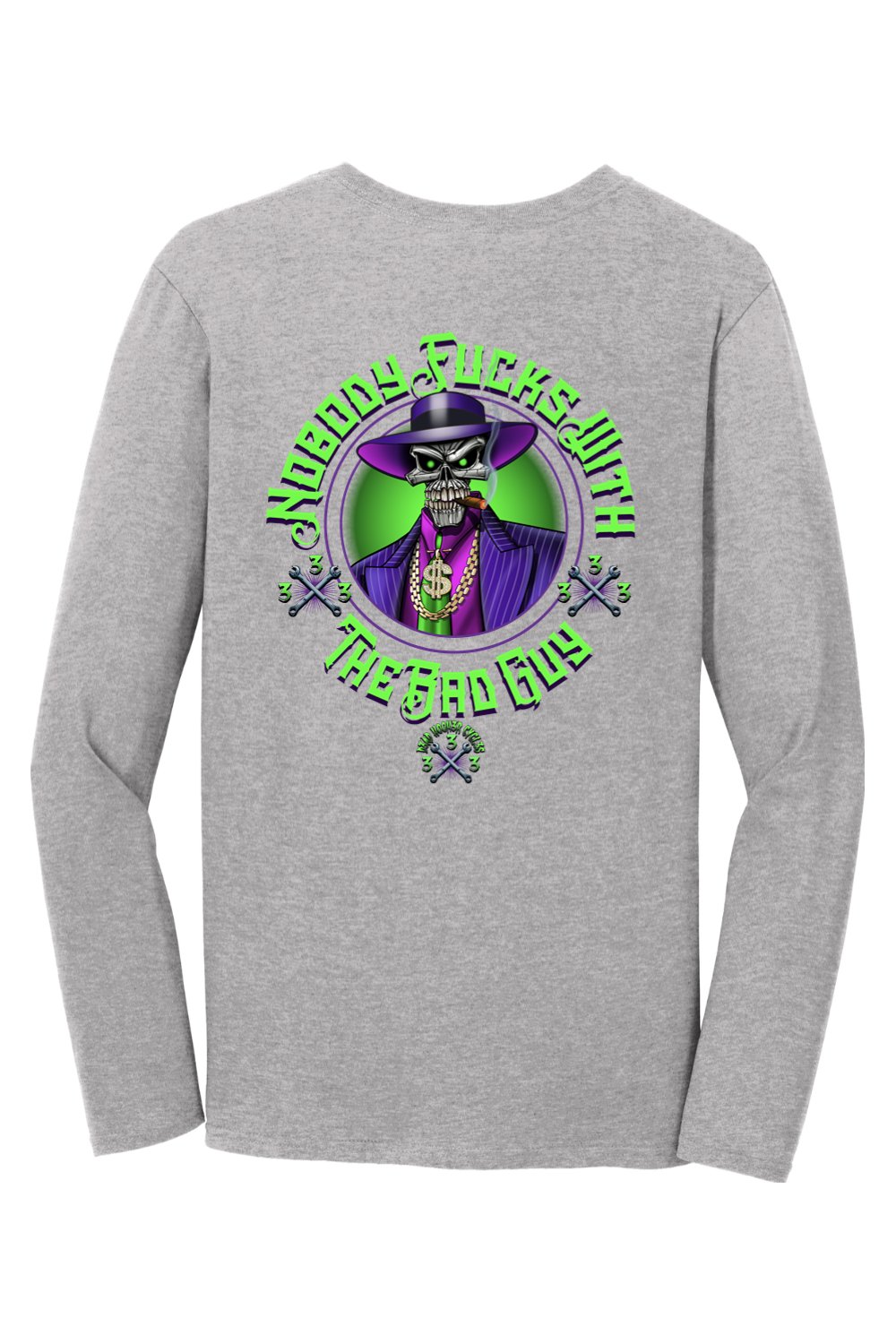 Gildan Softstyle Long Sleeve T-Shirt "DHC BAD GUY"