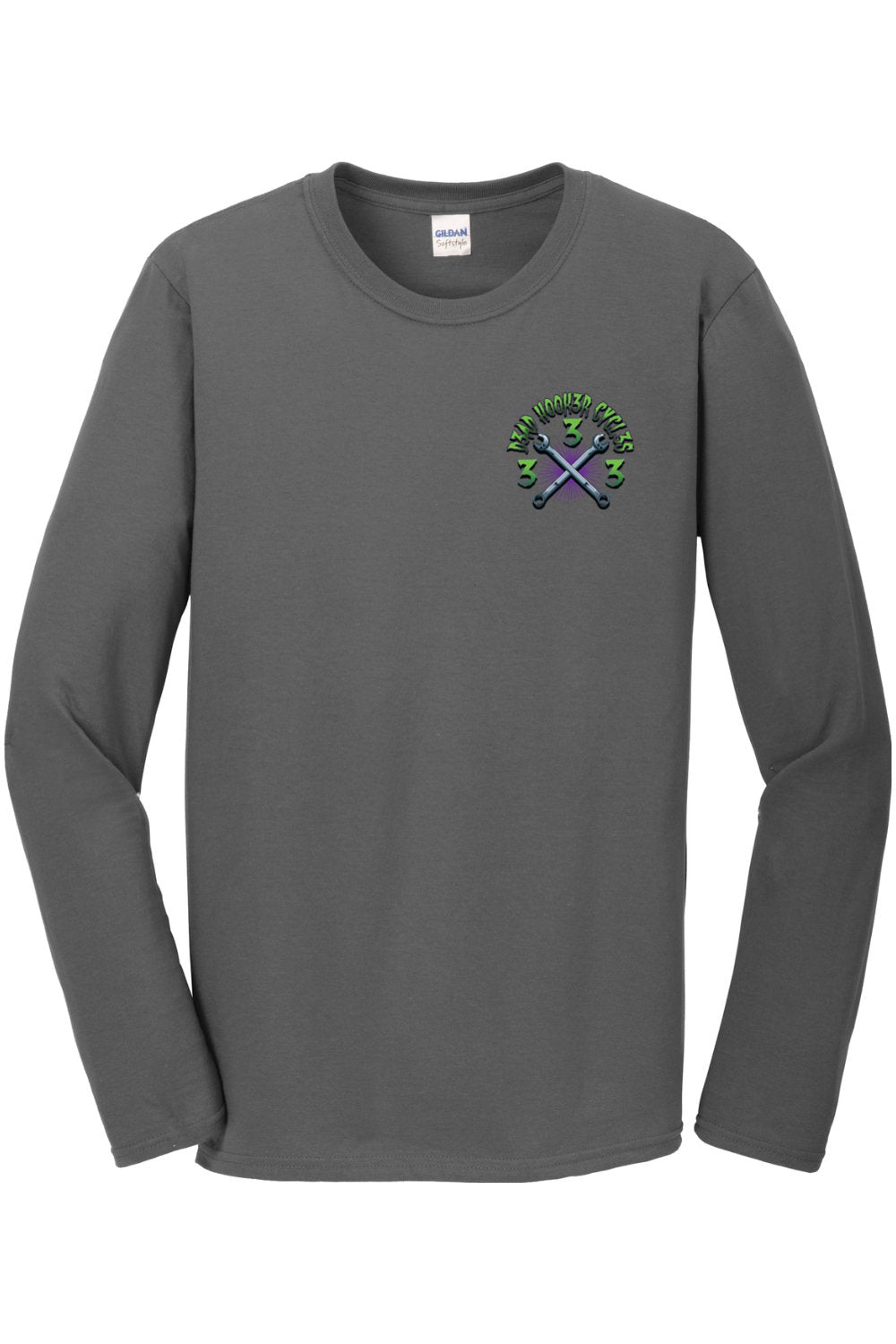 Gildan Softstyle Long Sleeve T-Shirt "DHC BAD GUY"