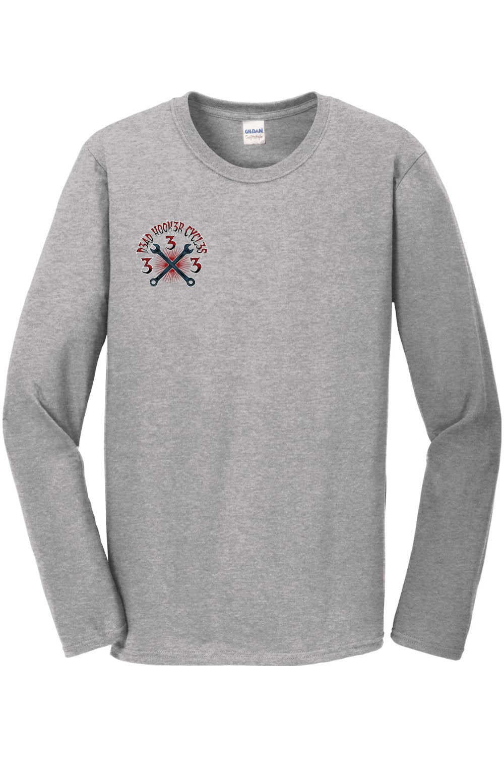 Gildan Softstyle Long Sleeve T-Shirt "DHC FAST SERVICE"