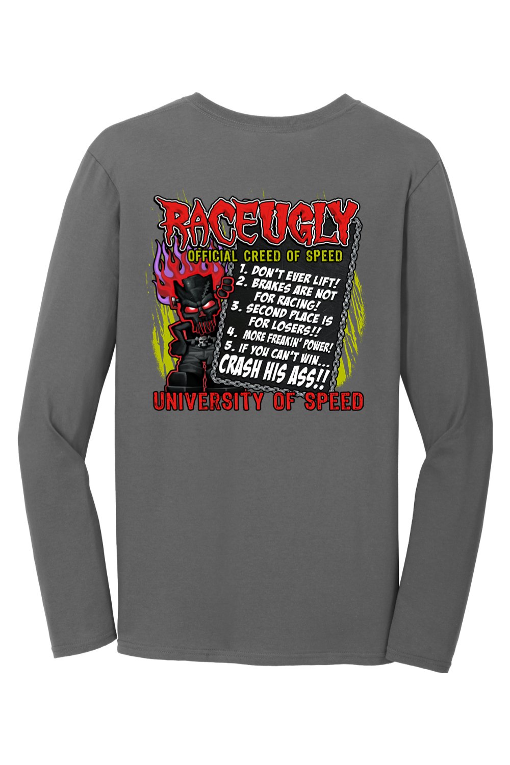 Gildan Softstyle Long Sleeve T-Shirt "RU CREED"