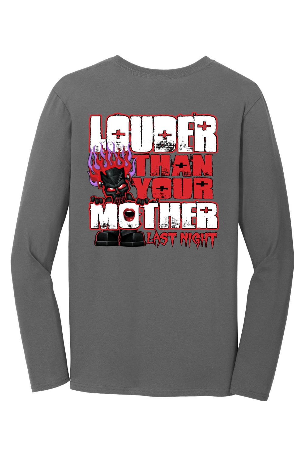 Gildan Softstyle Long Sleeve T-Shirt "RU LOUDER"
